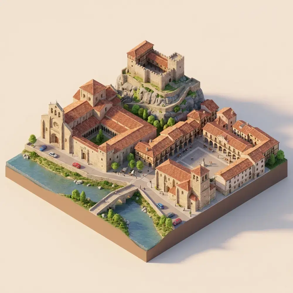 Aguilar de Campoo: Villa Medieval del Románico