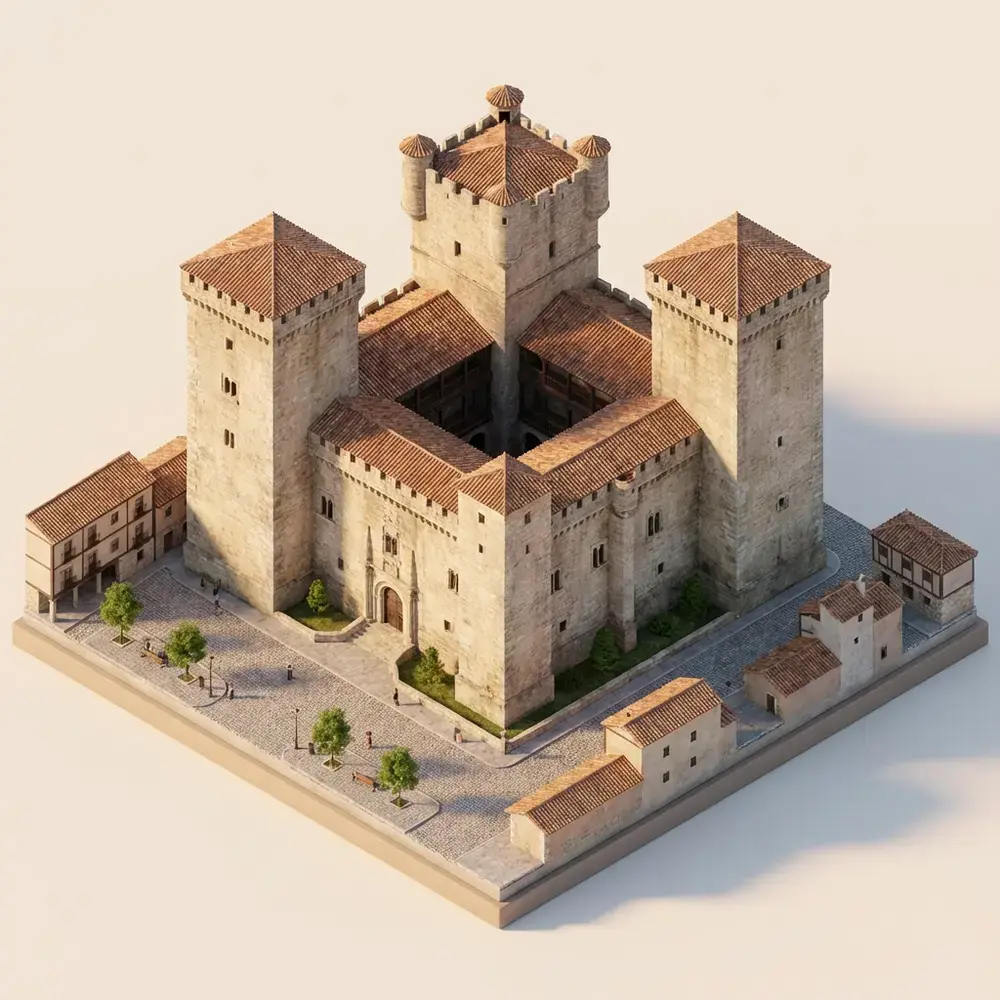 Alcazar de los Condestables de Castilla: The Towers of Medina de Pomar