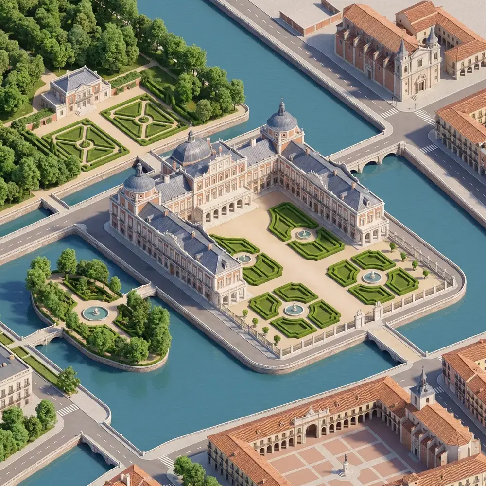 Aranjuez: Palacio Real y Jardines Patrimonio de la Humanidad