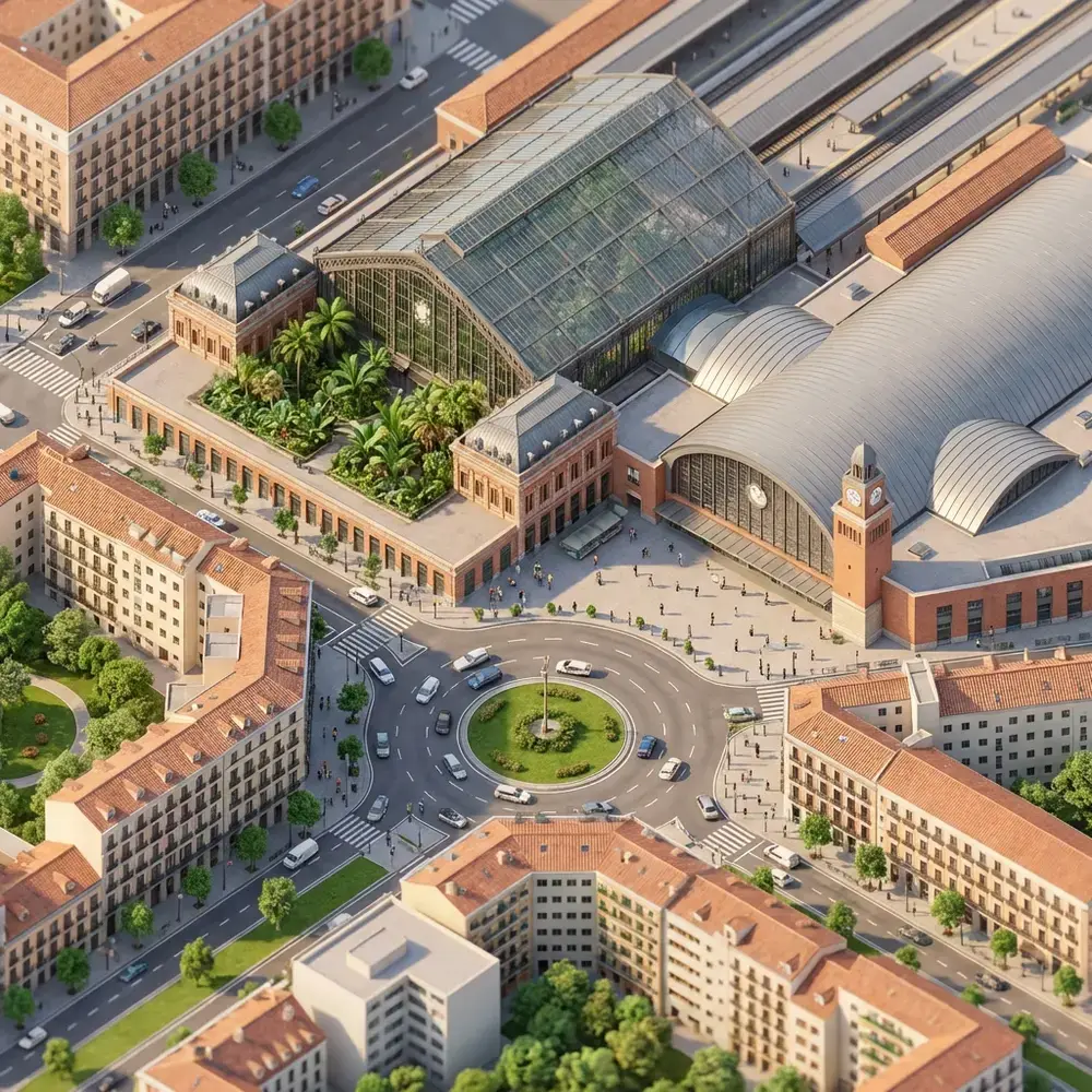 Atocha Railway Station: Madrid's Historic Transport Hub