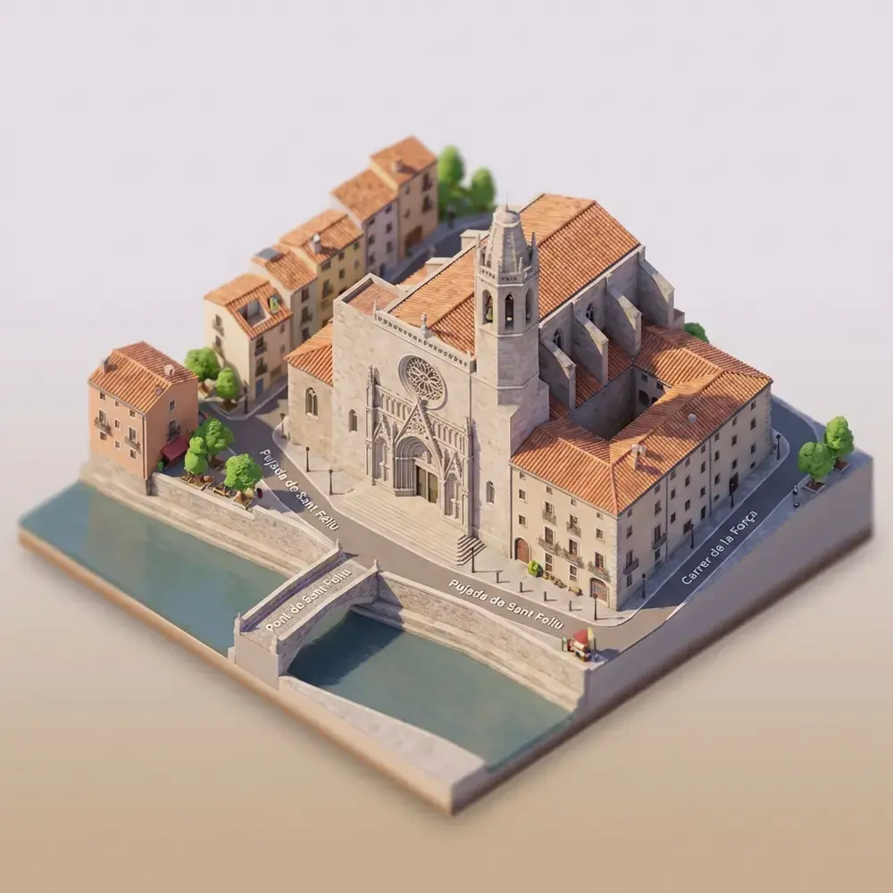 Basilica of Sant Feliu: First Cathedral of Girona