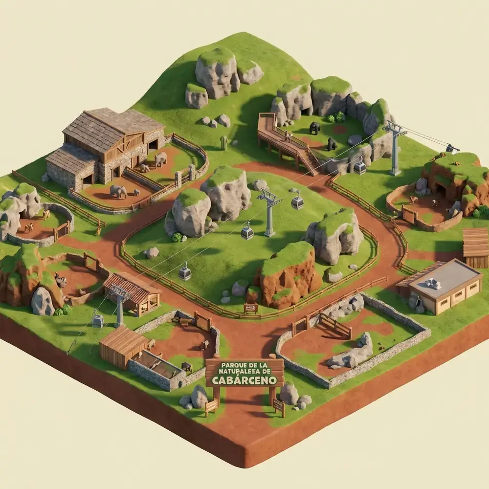 Cabárceno Natural Park: Wildlife Conservation in a Former Iron Mine