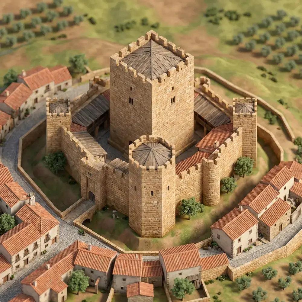 Castillo de Galisteo: Fortaleza Medieval de Extremadura