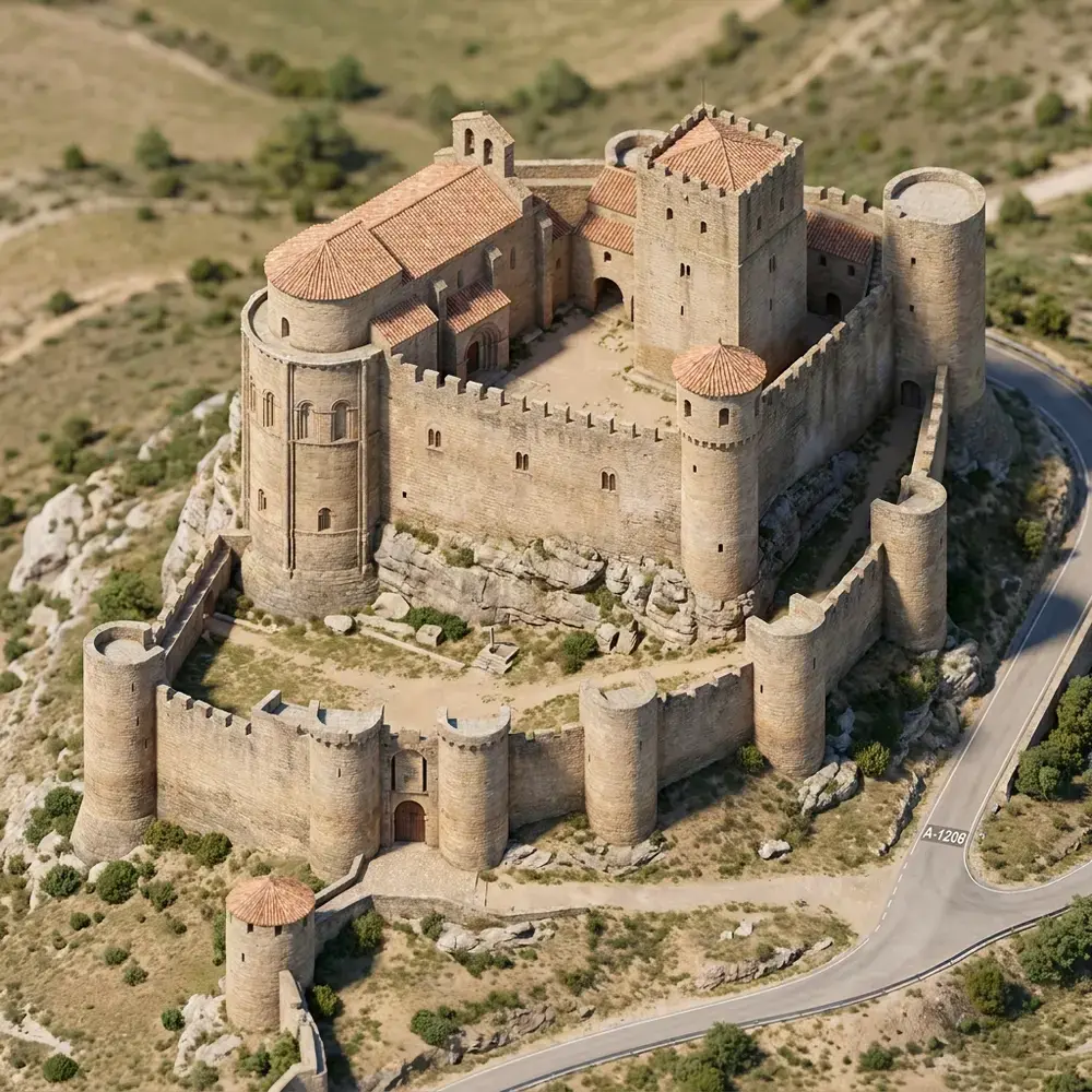 Castillo de Loarre: La Fortaleza Romanica mas Imponente de Europa