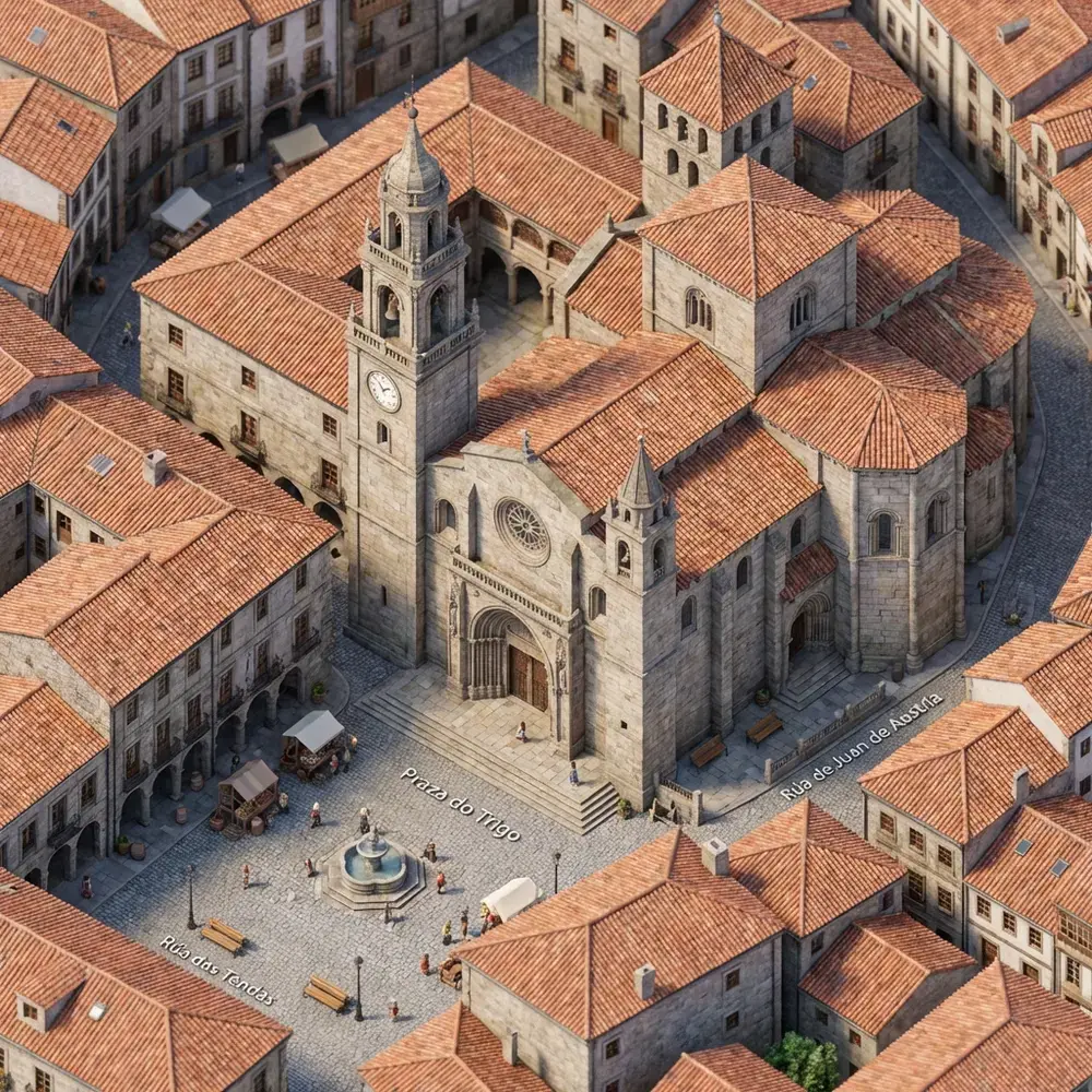Catedral de Orense: Joya del Románico Gallego