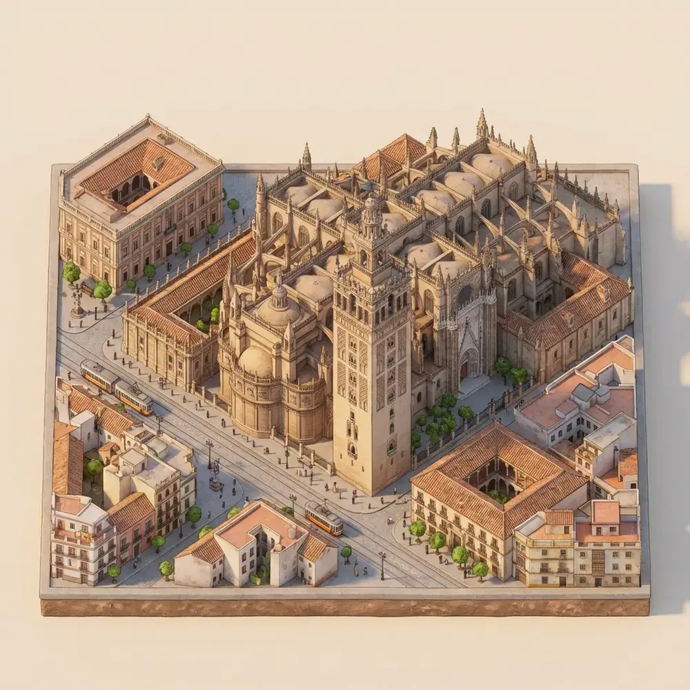 Catedral de Sevilla y La Giralda: El Gótico sobre el Islam