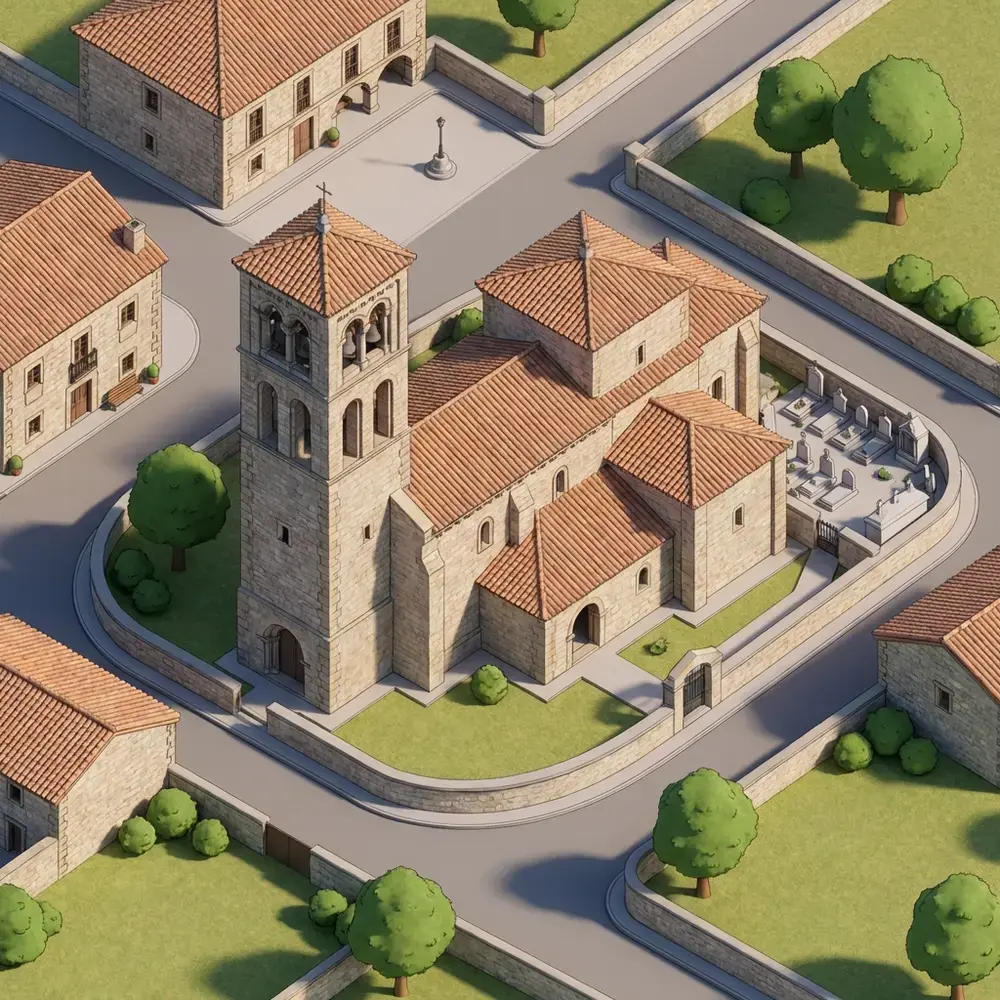 Church of San Facundo and San Primitivo: Romanesque Jewel of Iguña Valley