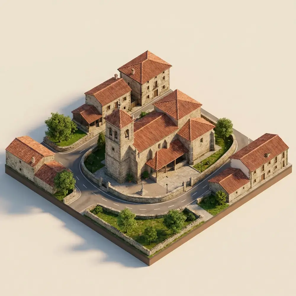 Church of San Juan Bautista - Liano: Traditional Cantabrian Sacred Architecture