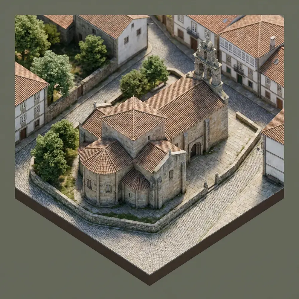 Church of Santa María de Cambre: Romanesque Jewel of Galicia