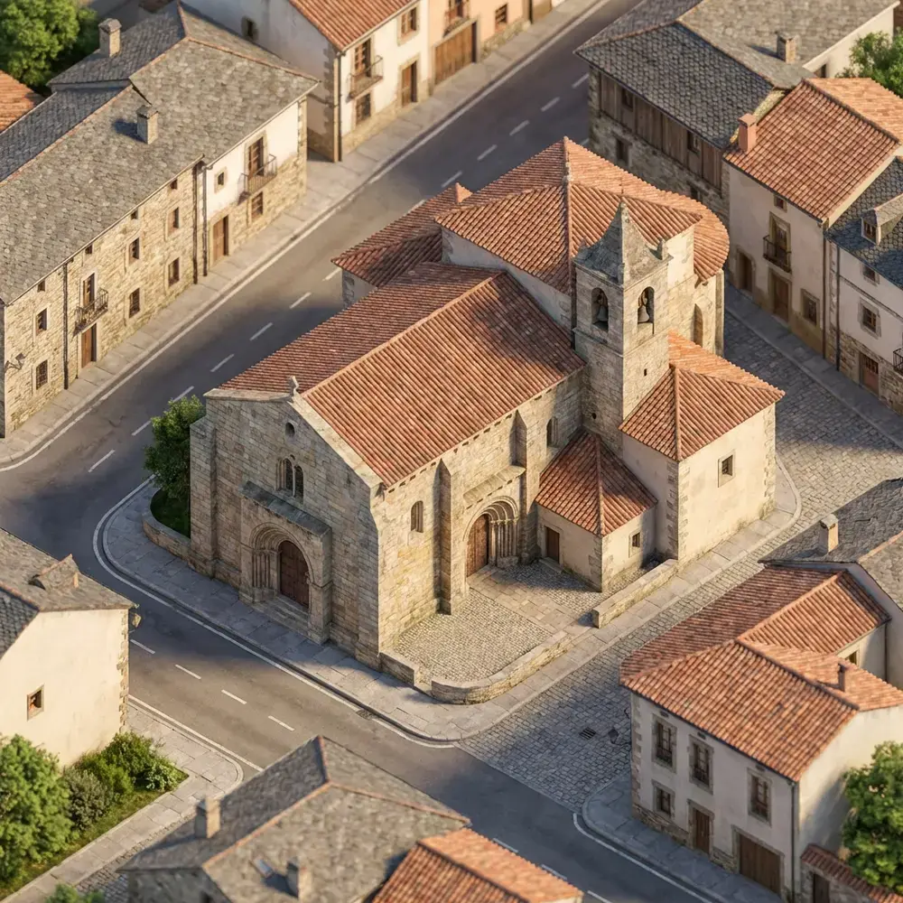 Church of Santiago: Gateway to Pilgrims' Redemption