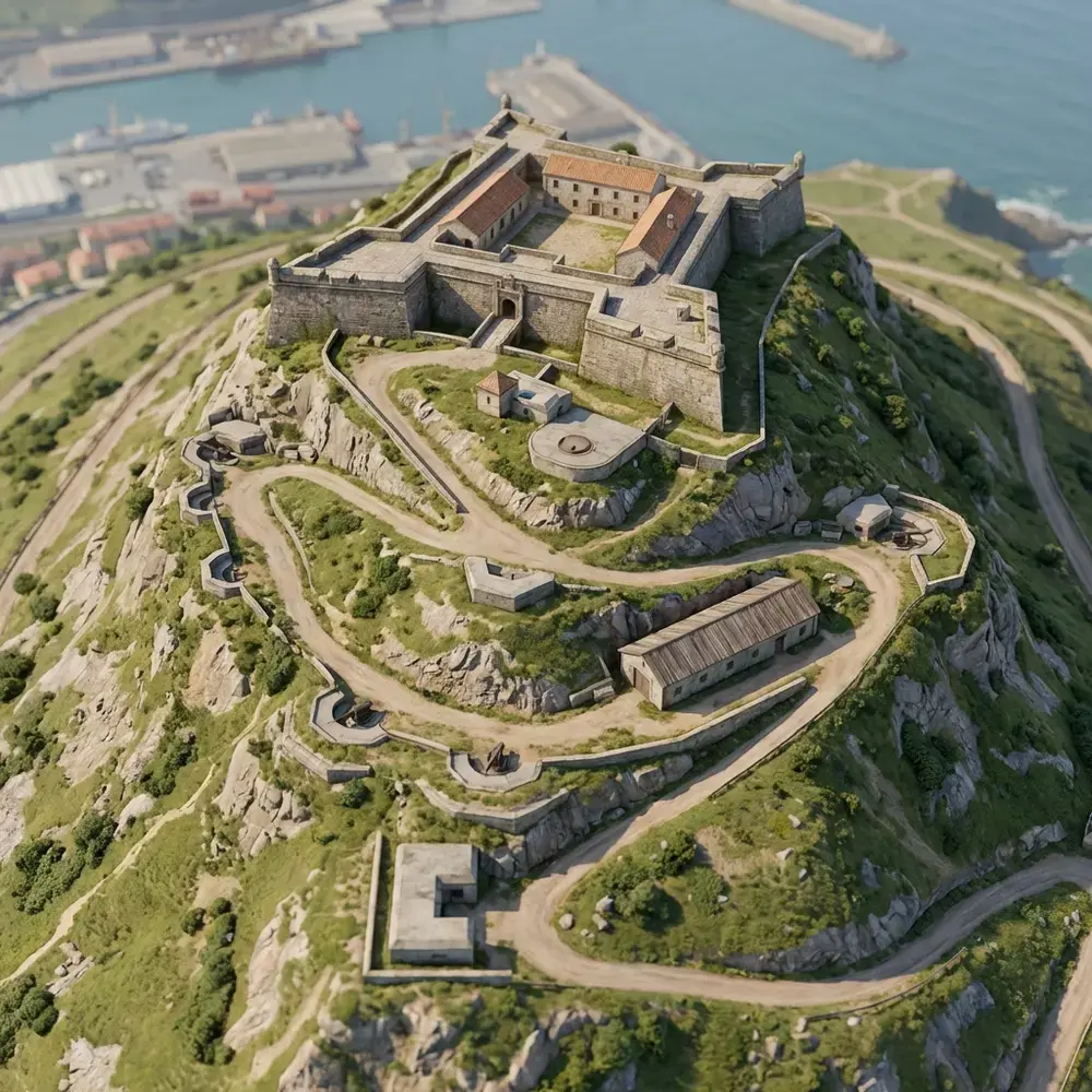 Coastal Fortifications of Mount Serantes