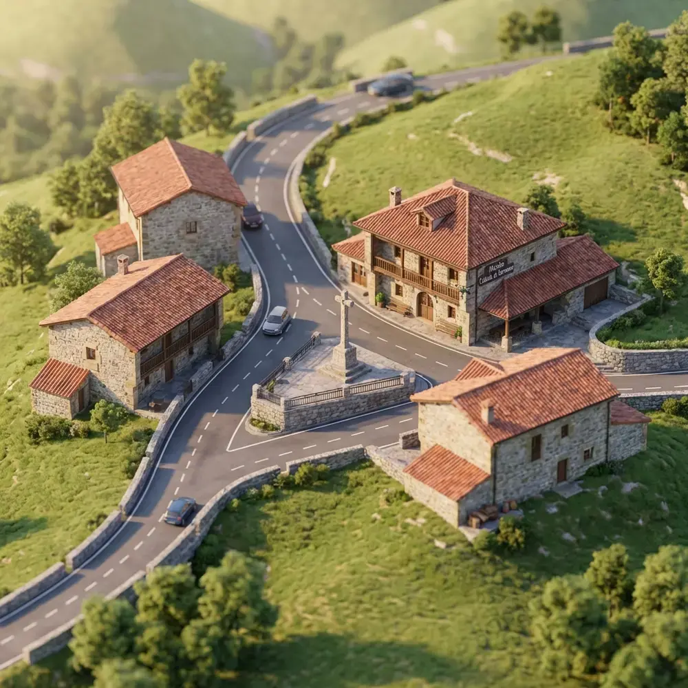 Collada de Carmona: Mountain Pass of Cantabria