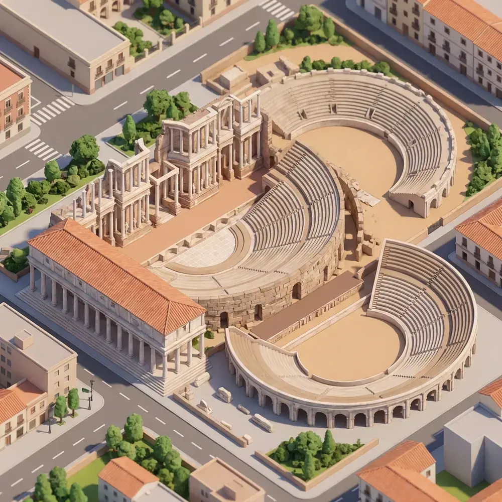 Conjunto Arqueológico de Mérida: La Augusta Emerita Romana