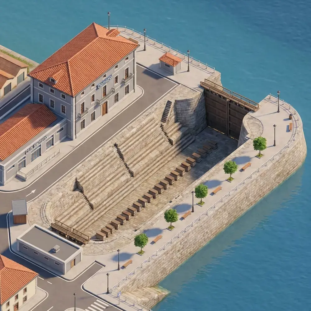 Dique de Gamazo: Historia Naval de Santander