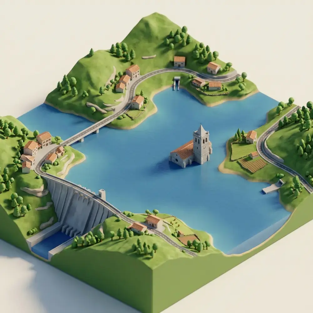 Embalse del Ebro: Gigante Hidráulico del Norte