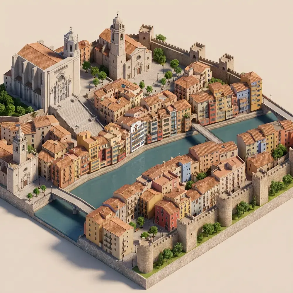 Gerona: Corazón de la Cataluña Norte