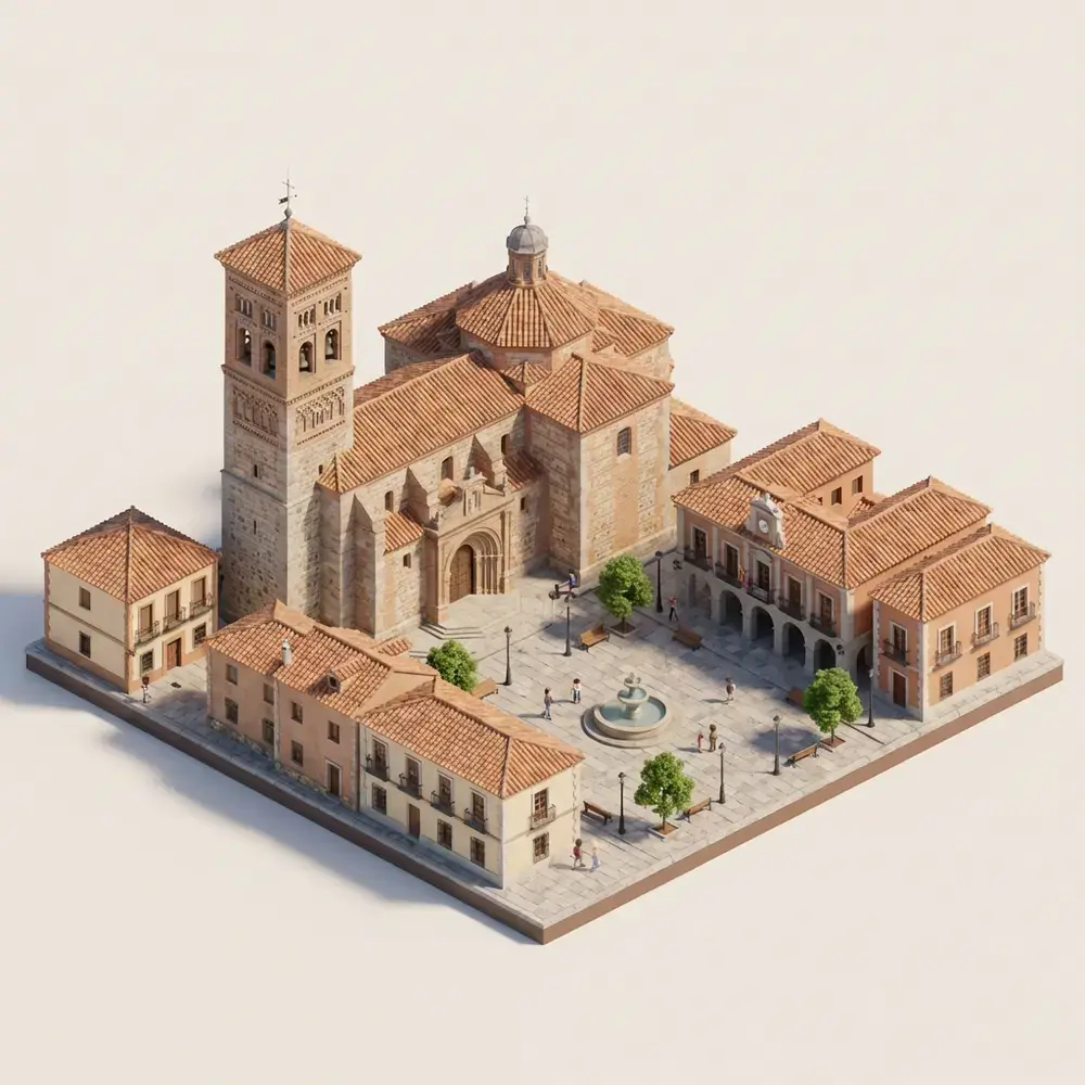 Iglesia de Santa María de Illescas: Joya del Románico-Mudéjar