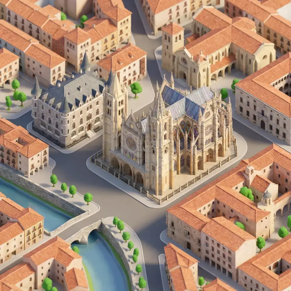 León: Capital del Reino Medieval y Ciudad Moderna