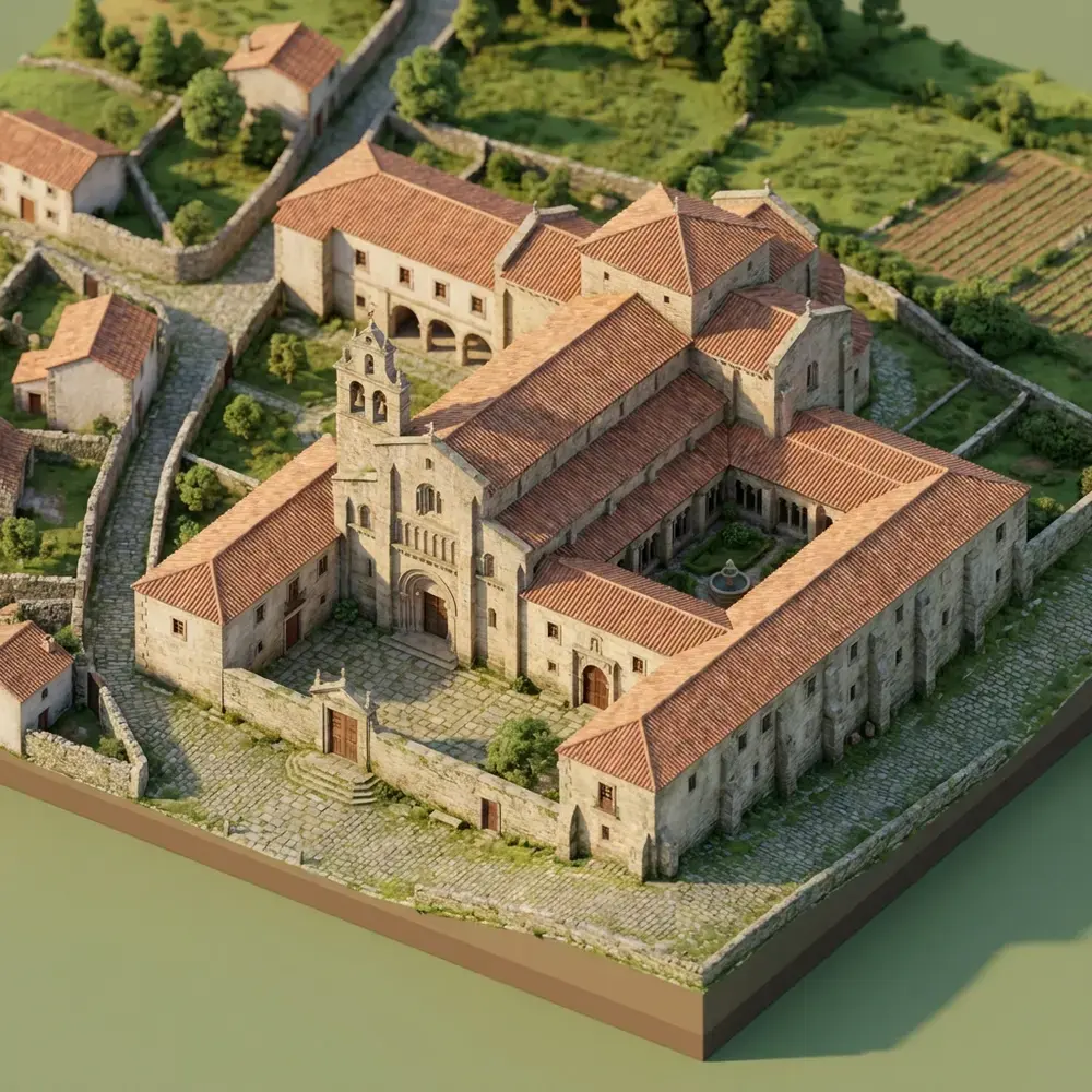 Monasterio de Santa María la Real de Oseira: Joya Cisterciense de Galicia