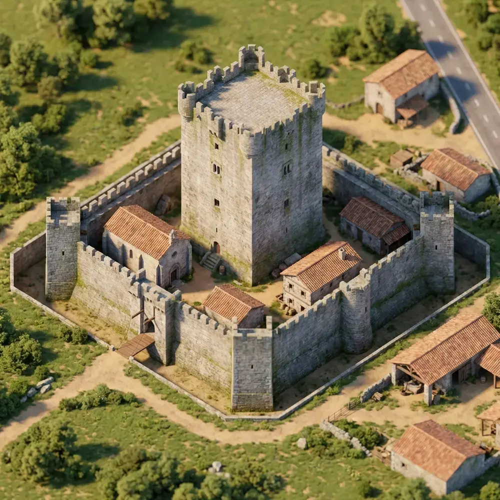 Muñatones Castle: Bizkaia's Medieval Fortress