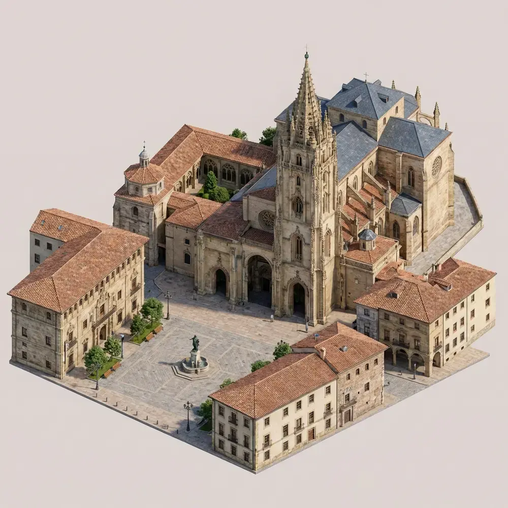 Oviedo Cathedral: The Sancta Ovetensis