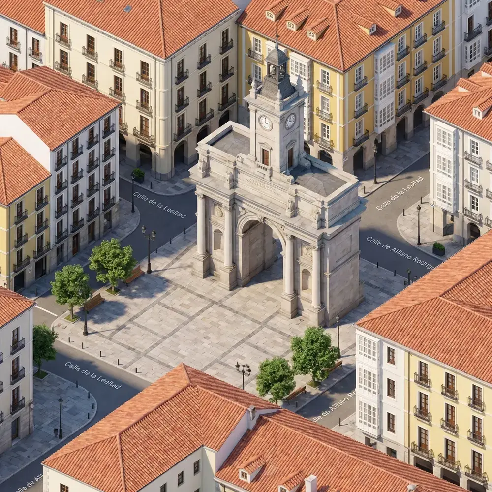 Plaza de Pedro Velarde: El Corazón Neoclásico de Santander