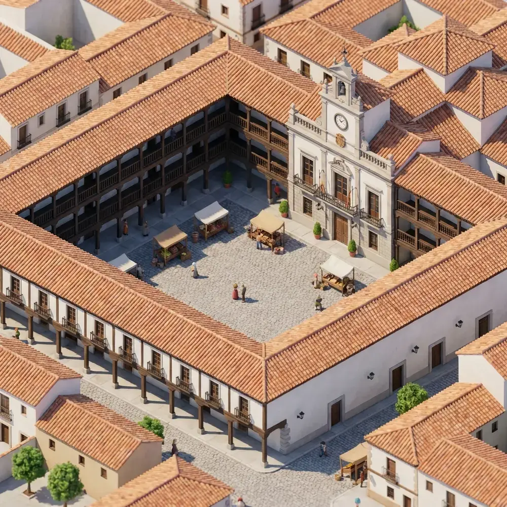 Plaza Mayor de Tembleque: Joya del Barroco Castellano