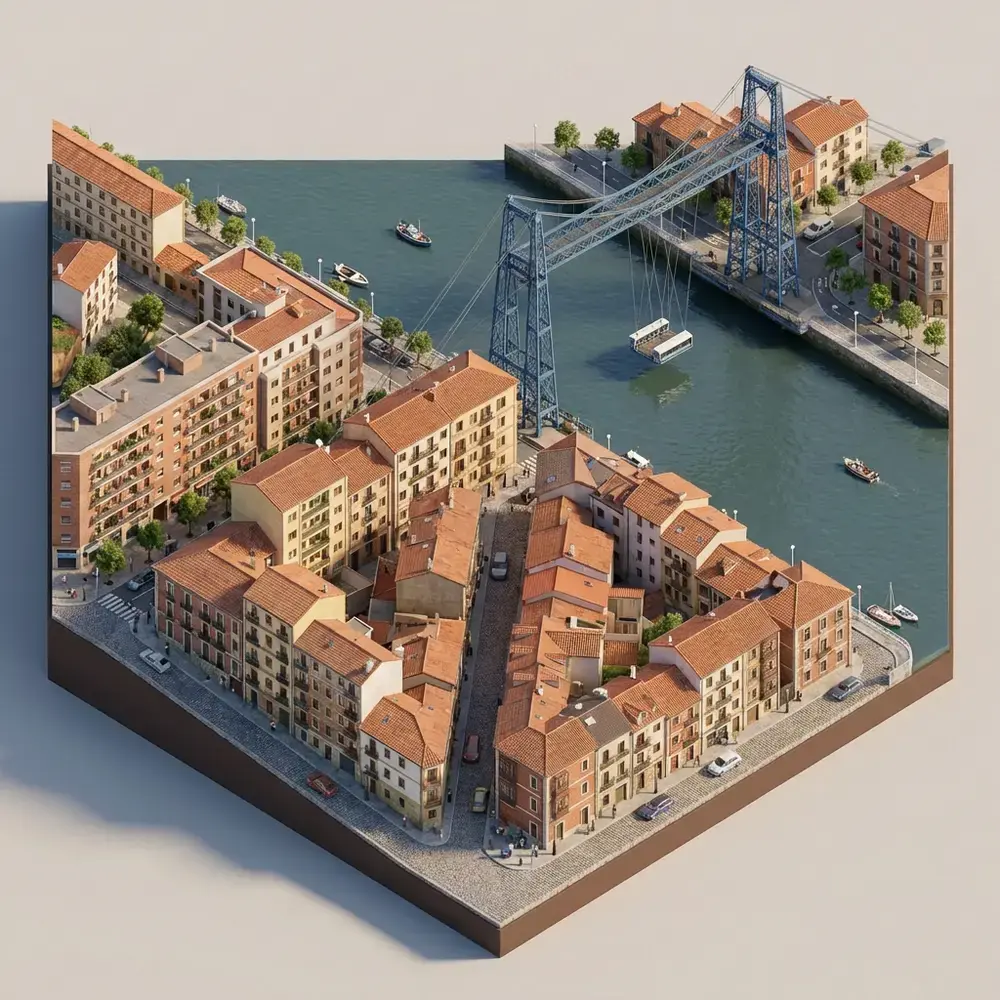 Portugalete: The Historic Maritime Town and the Vizcaya Bridge
