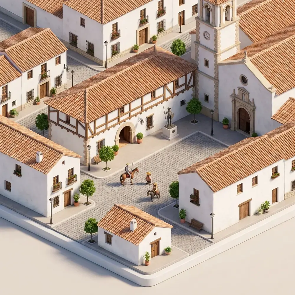 Puerto Lápice: La Venta de Don Quijote