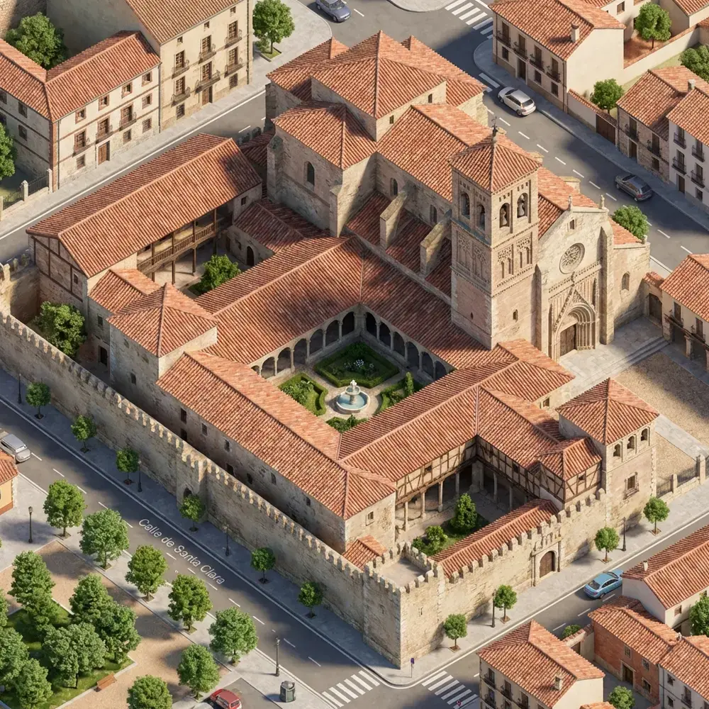 Real Monasterio de Santa Clara de Tordesillas: Joya del Mudéjar