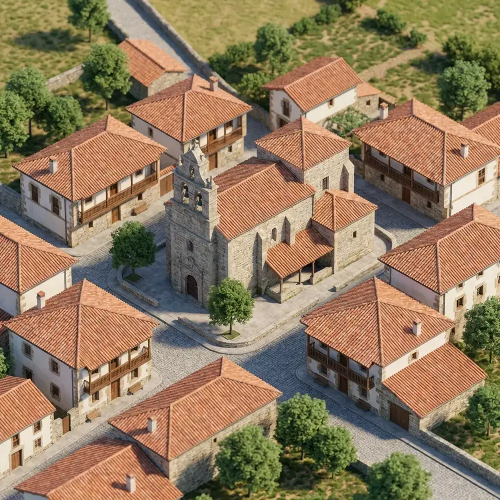 San Vicente de Toranzo: Capital of Corvera