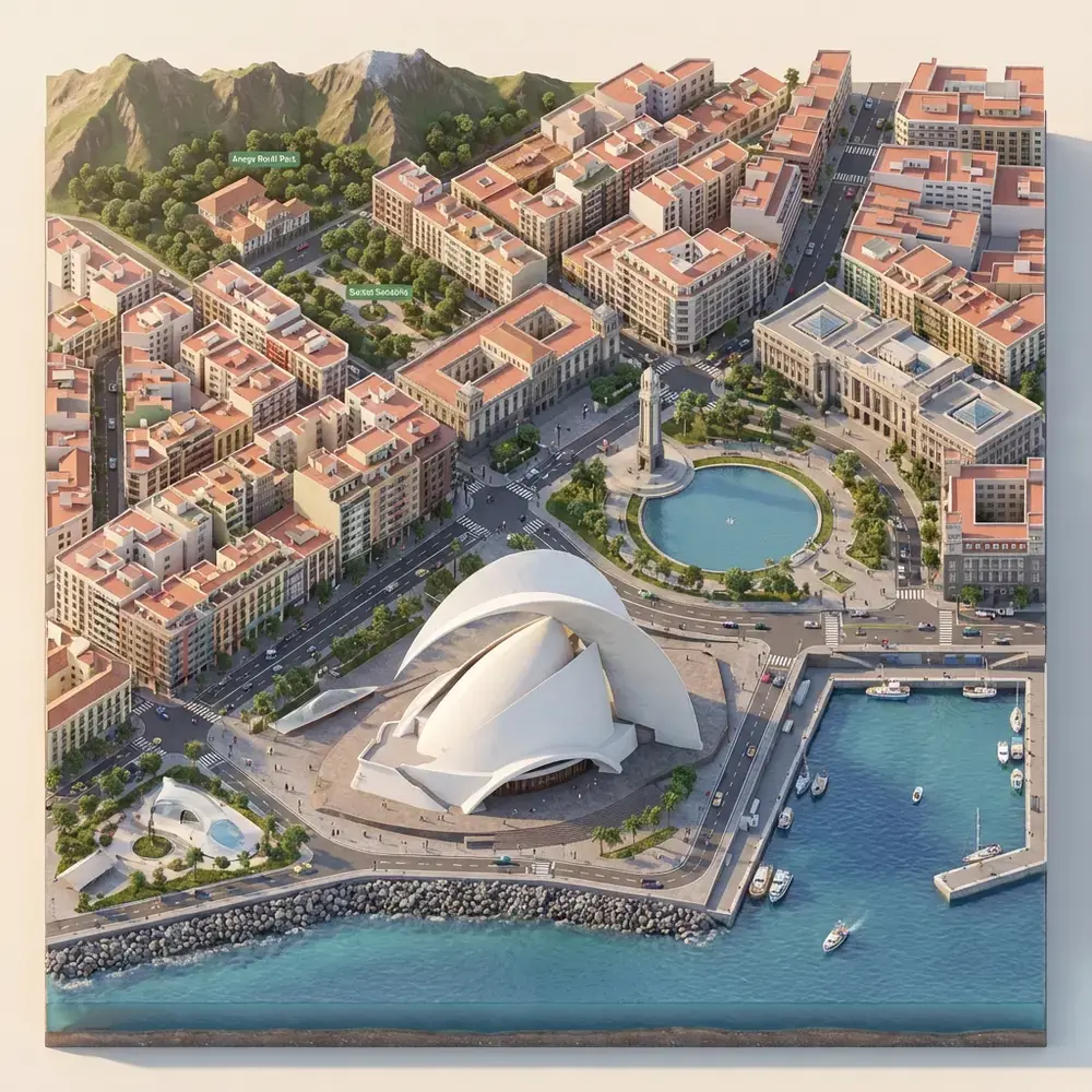Santa Cruz de Tenerife: Puerta Atlántica de Canarias