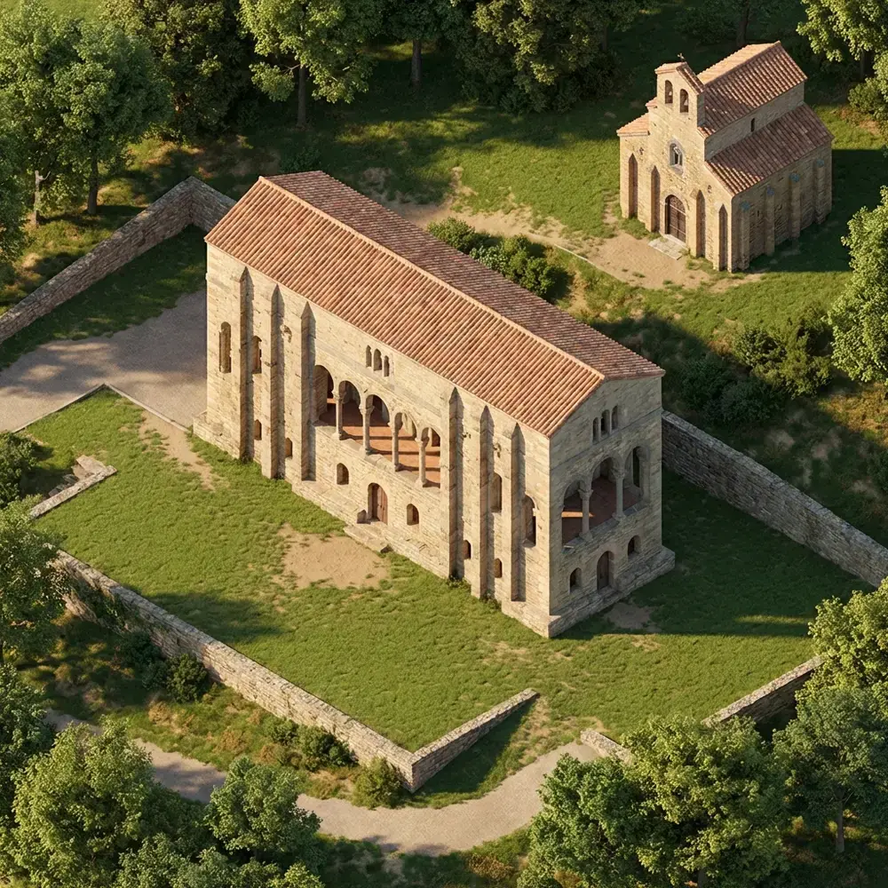 Santa María del Naranco: Royal Palace of Asturias