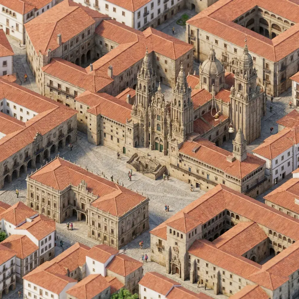 Santiago de Compostela Old Town: Heart of the Camino