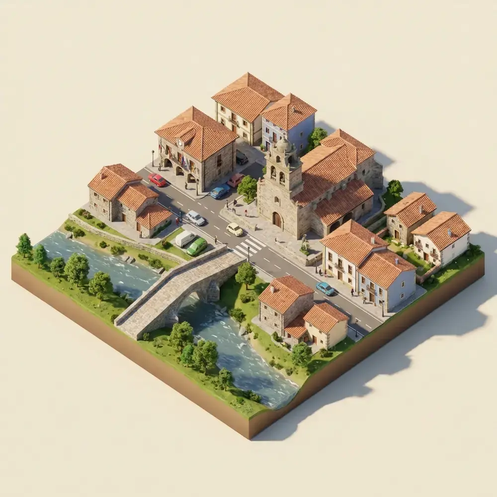 Sevares: Traditional Asturian Village