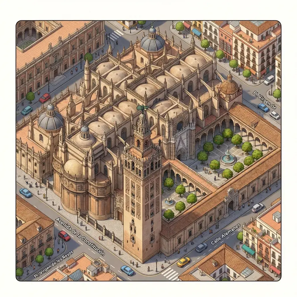 Seville Cathedral and Giralda: Gothic Masterpiece