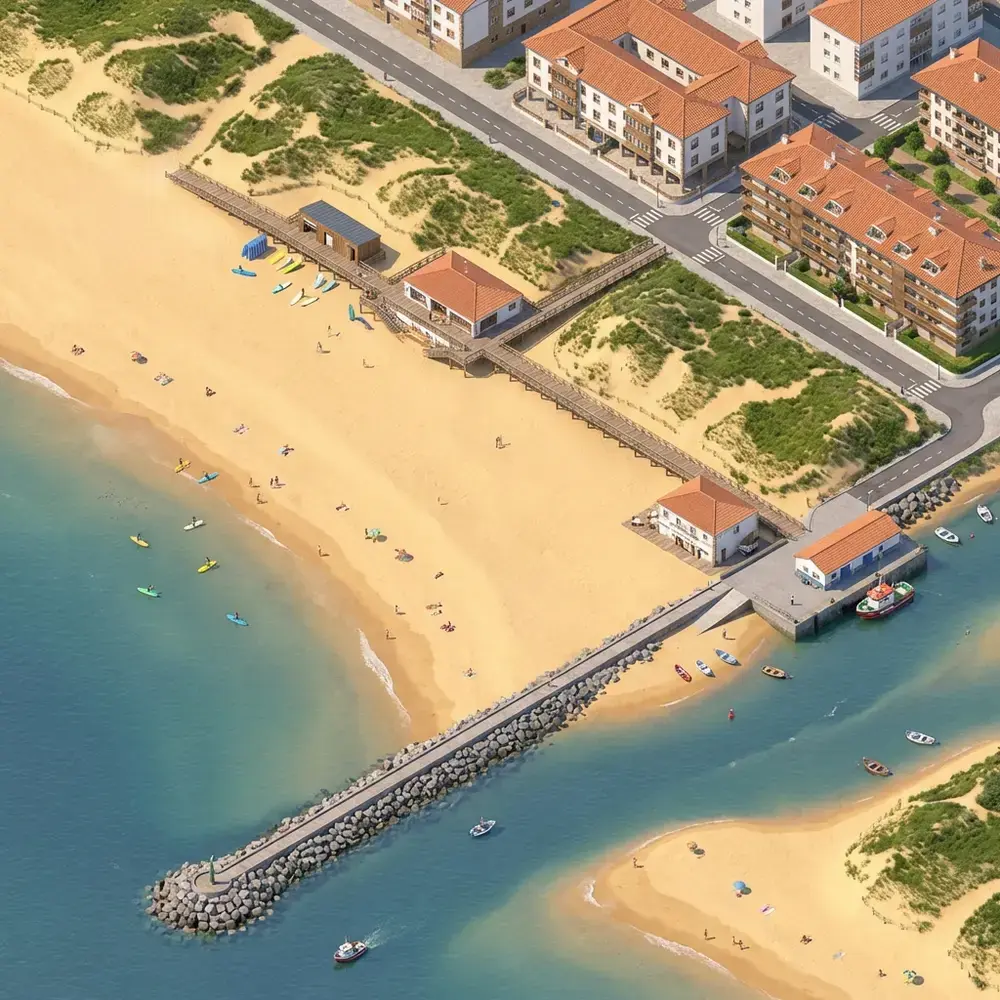 Somo Beach: Surfing Paradise at Santander Bay
